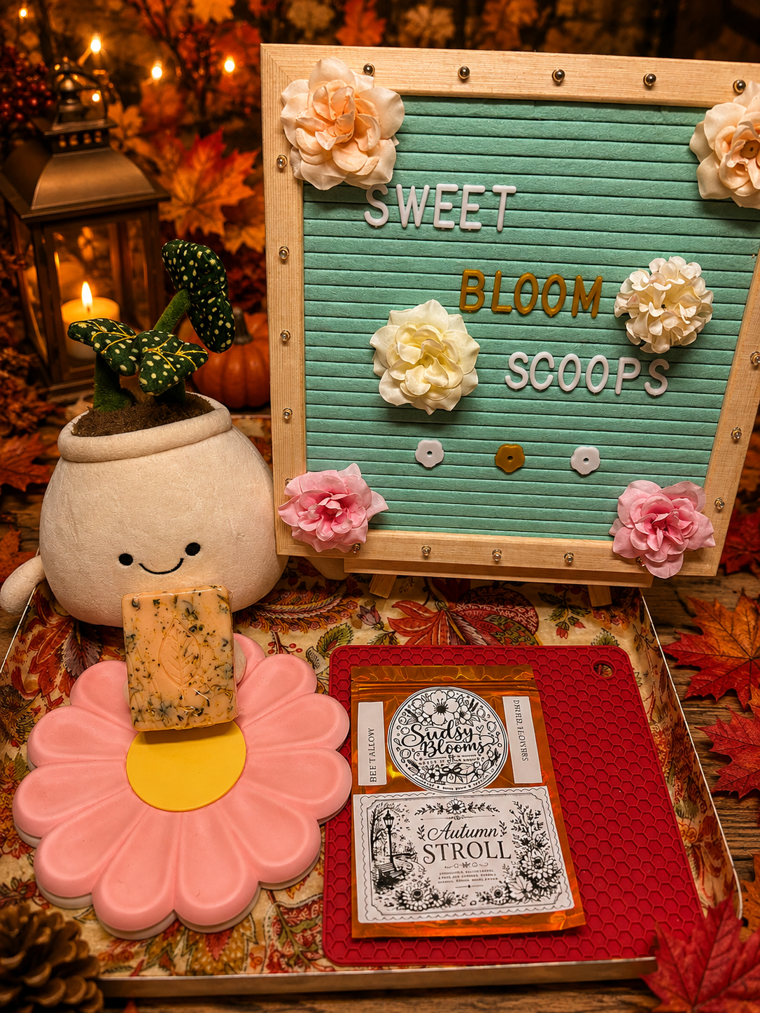 FALL COLLECTION: Sudsy Blooms Handmade Soap-🍁 Autumn Stroll