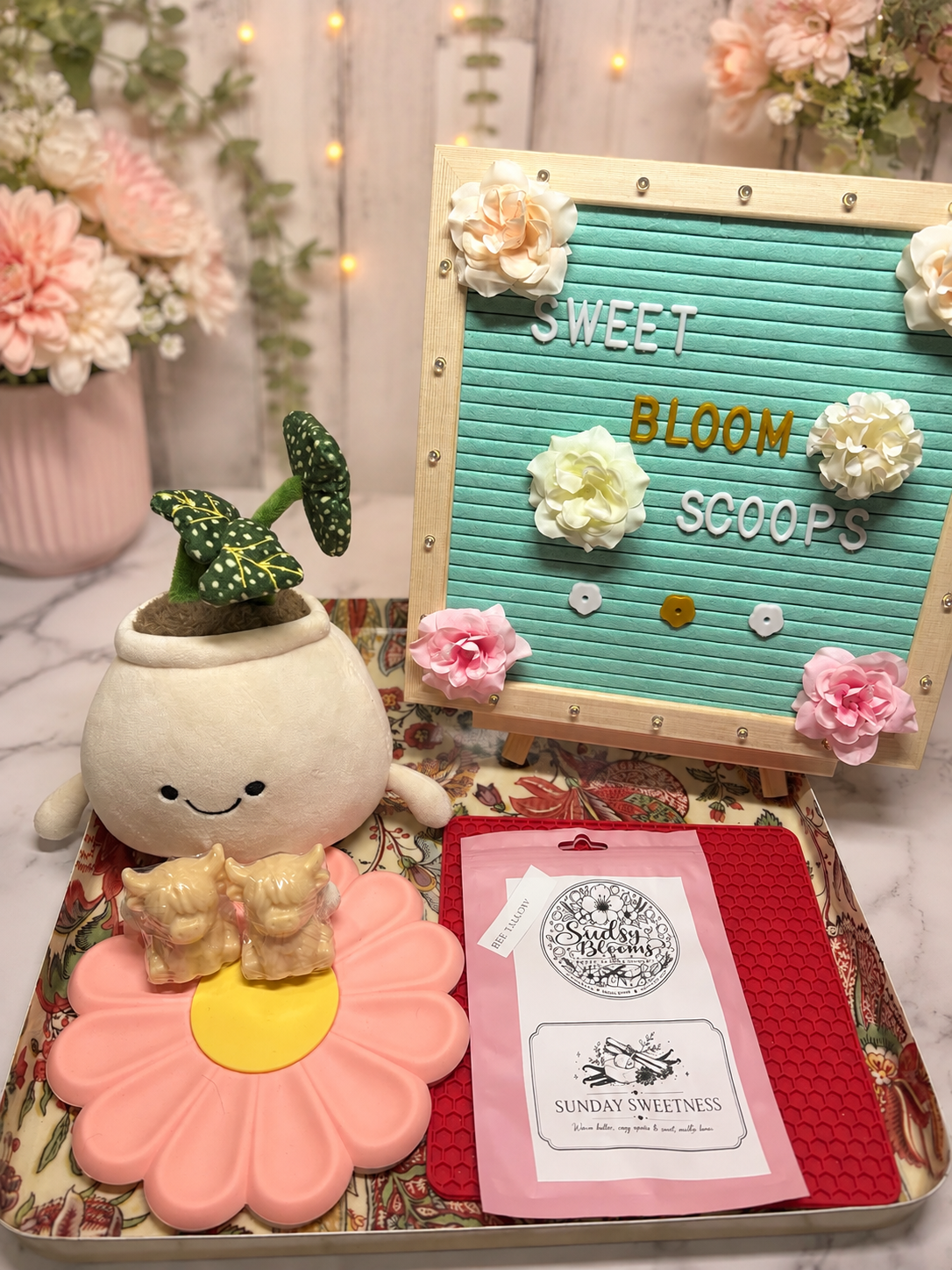 Sudsy Blooms Handmade Soap- 🤎 Sunday Sweetness