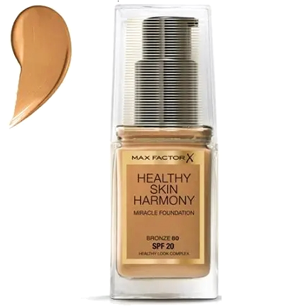 Max Factor Healthy Skin Harmony Miracle Foundation 80 Bronze