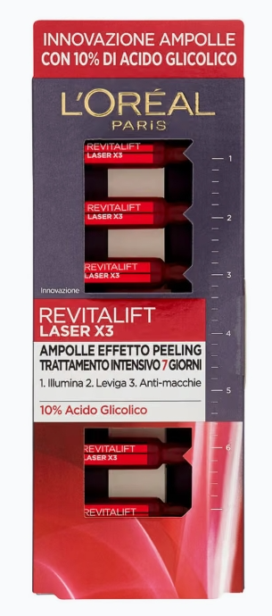 Ampolle Effetto Peeling Revitalift Laser X3 di L'Oréal Paris