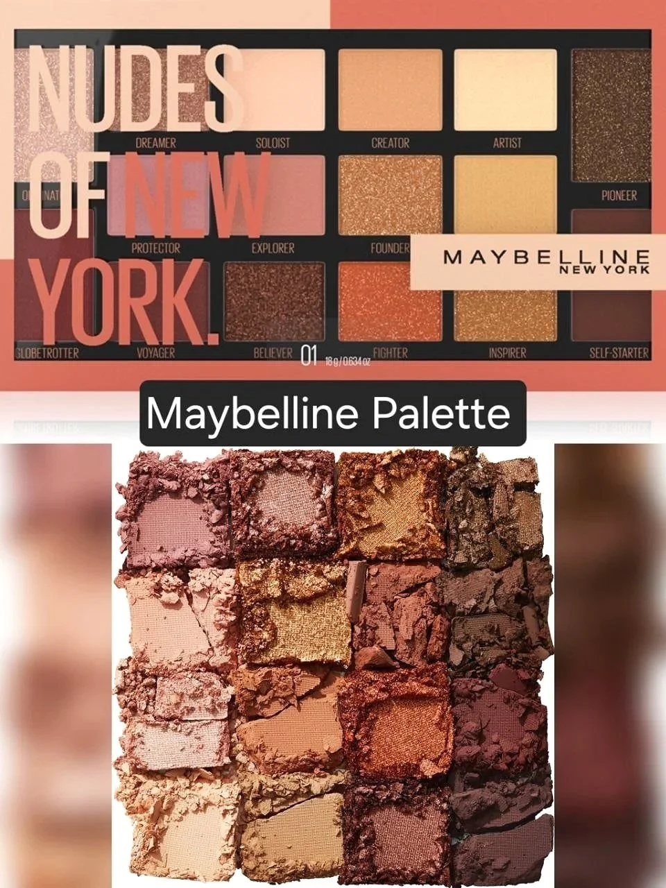Maybelline Nudes Palette