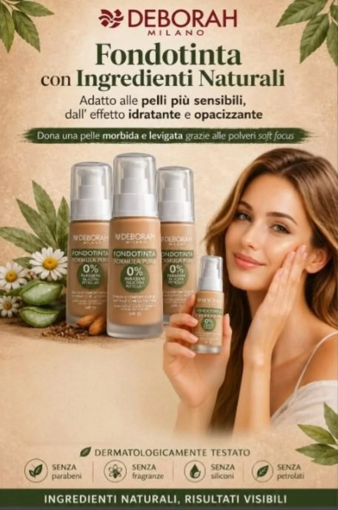 Fondotinta Formula Pura - Deborah Milano