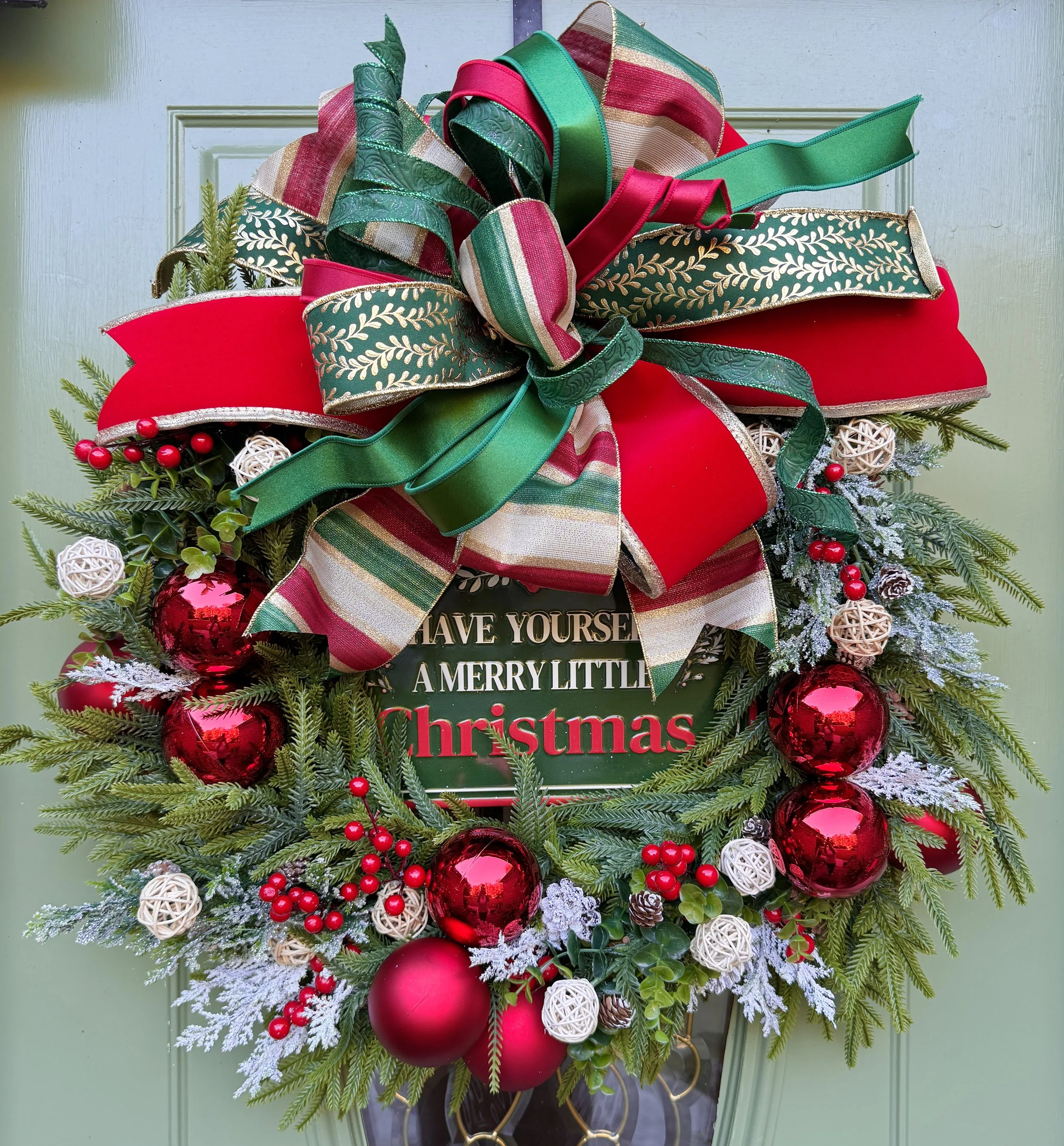 Merry Little Christmas Wreath