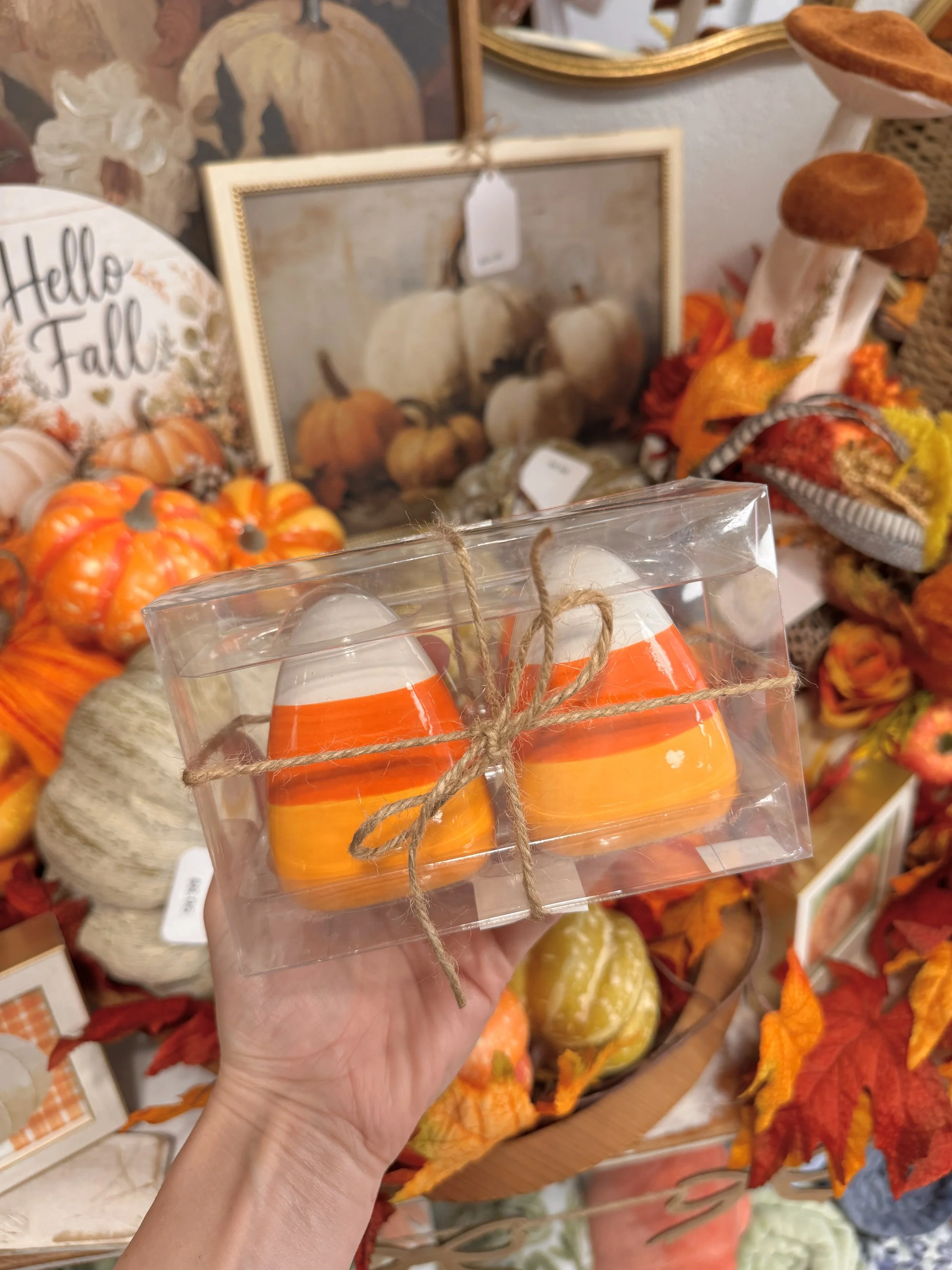 Candy Corn Salt&Pepper Shakers