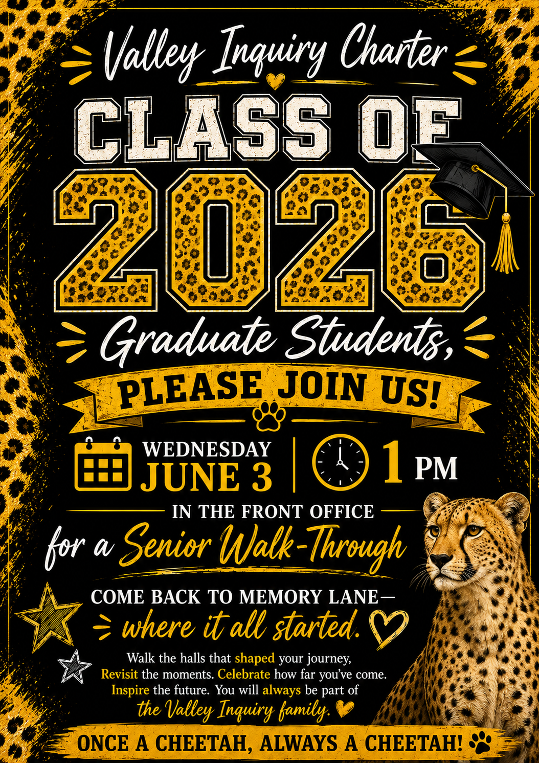 Class of 2026 Senior Walk Through