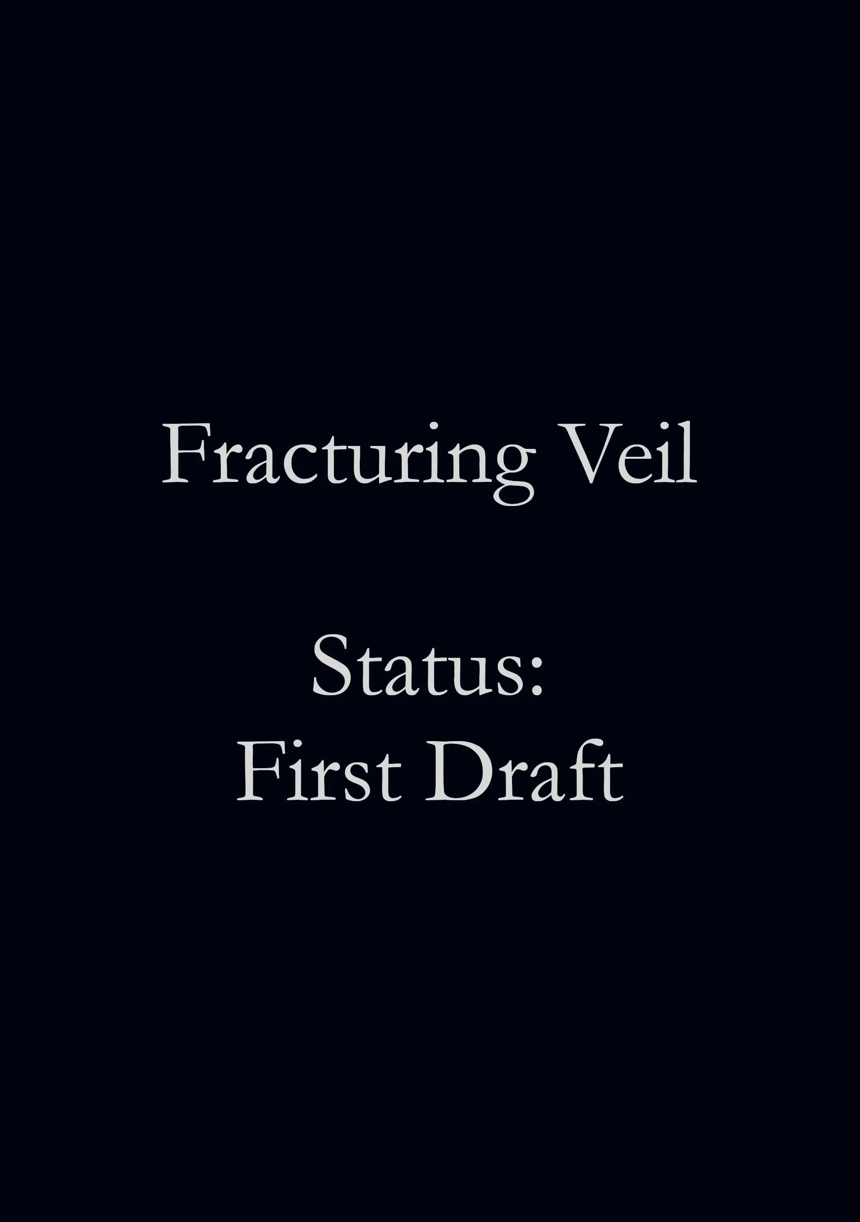 Fracturing Veil