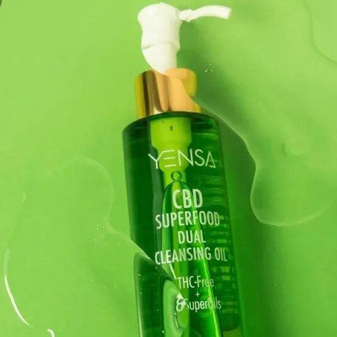 Yensa CBD Super Food Dual Cleansing Oil w/8 Super Oils