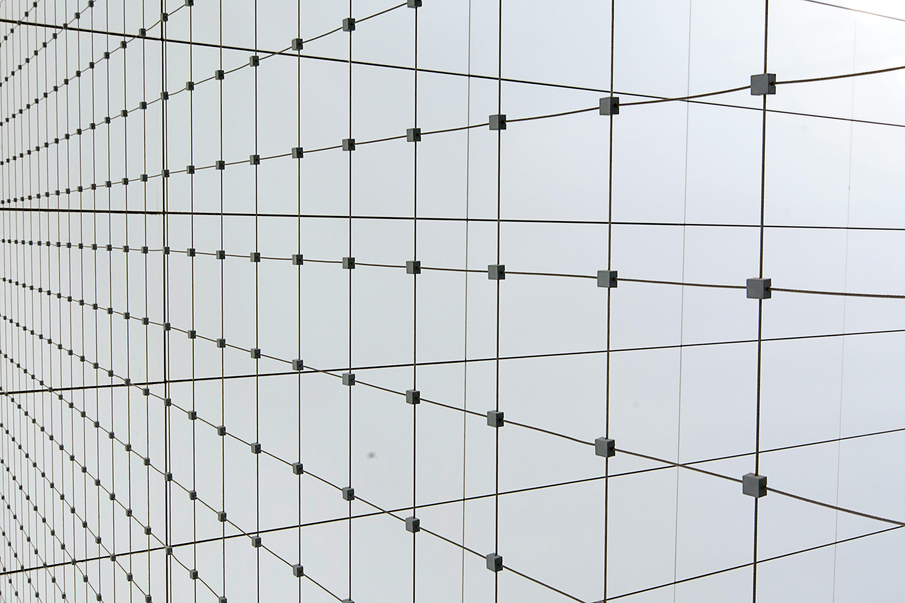 Photo of modern architecture with interlocking lines