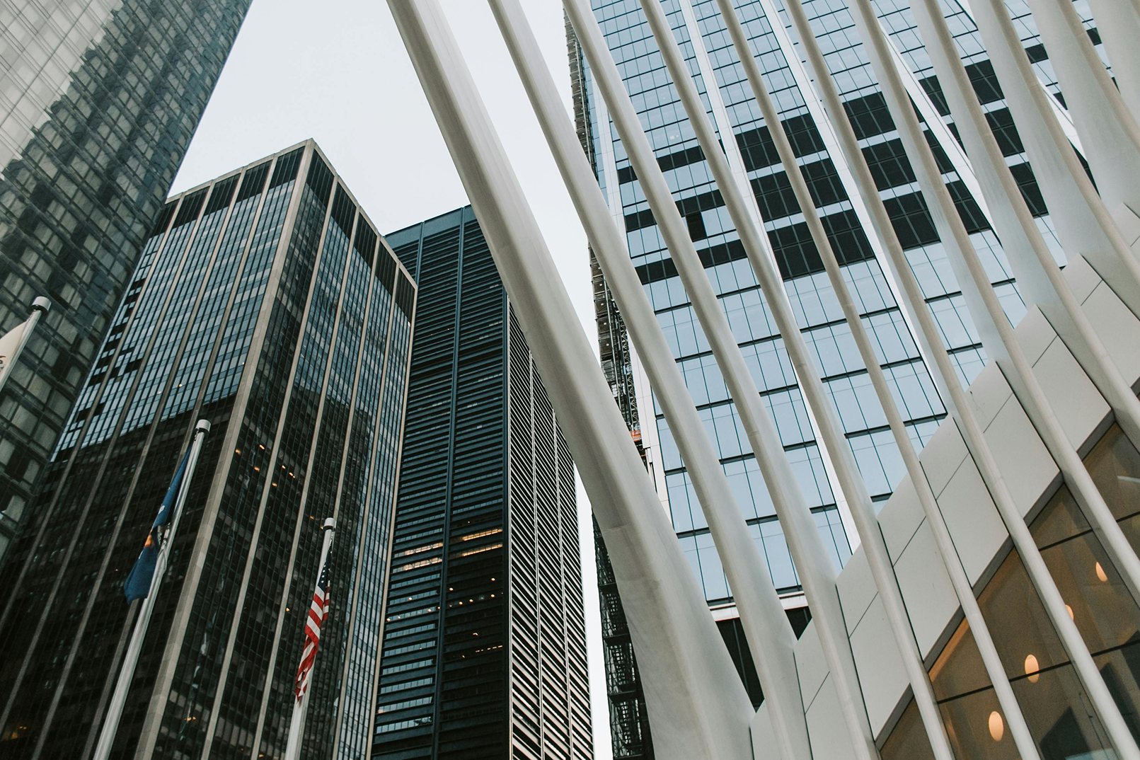 Photo of modern architecture in a city