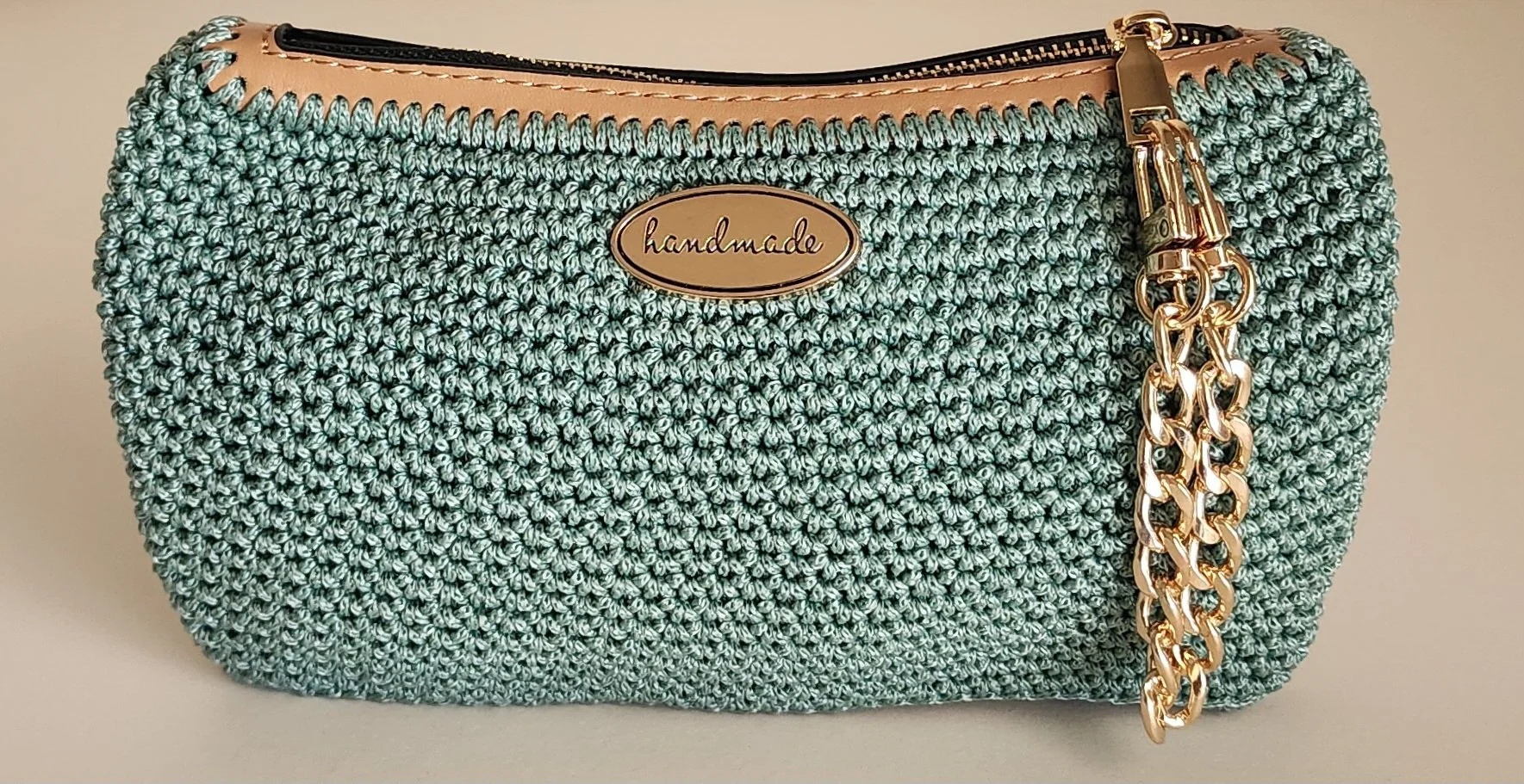 Misty Sage Wristlet