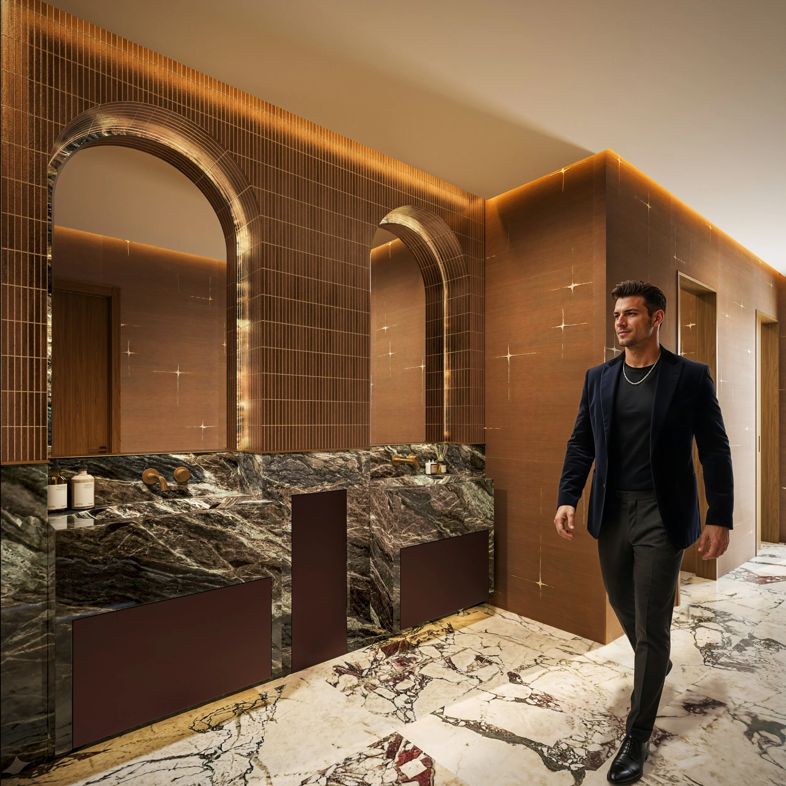 Men's Bar Bathroom