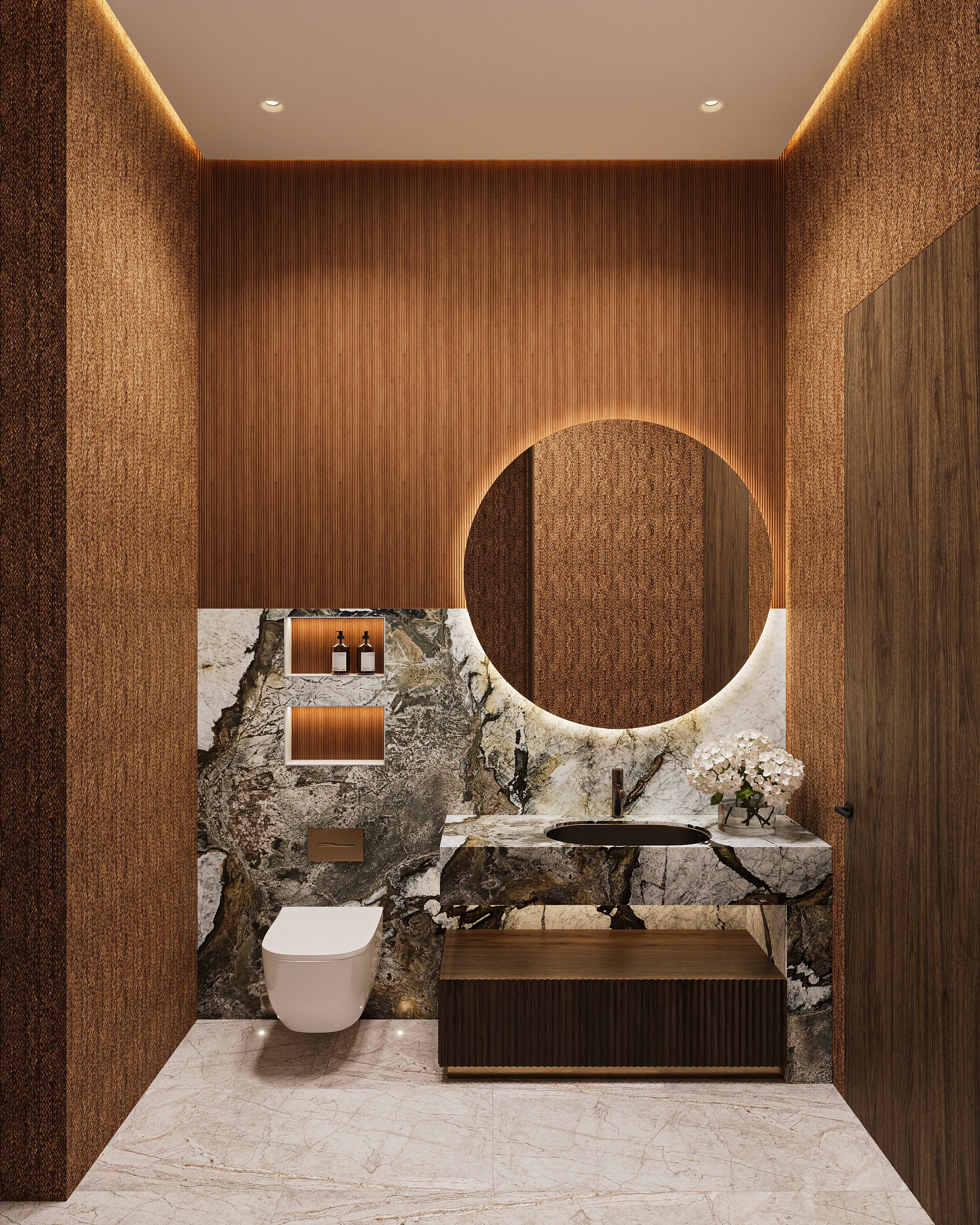 Men's Spa Bathroom