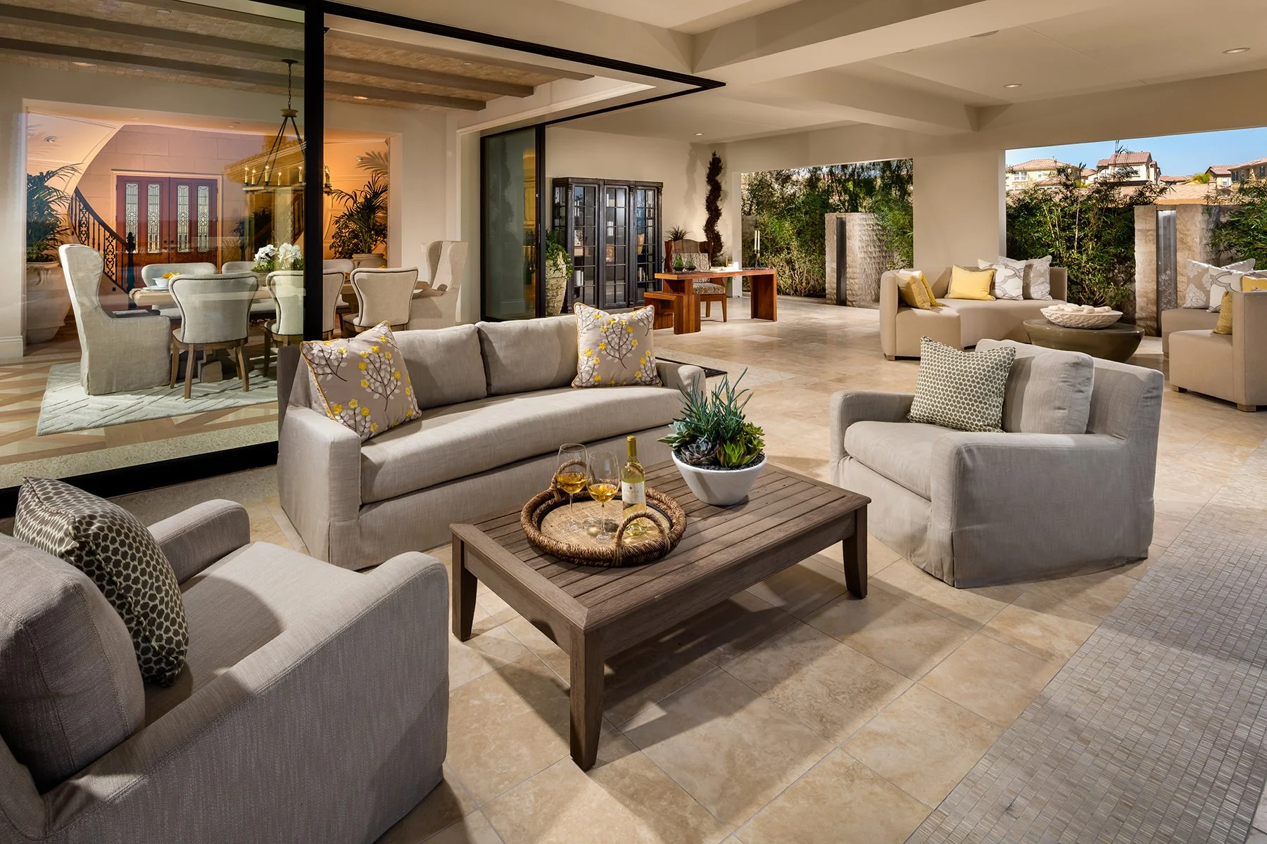 Indoor and Outdoor Patio