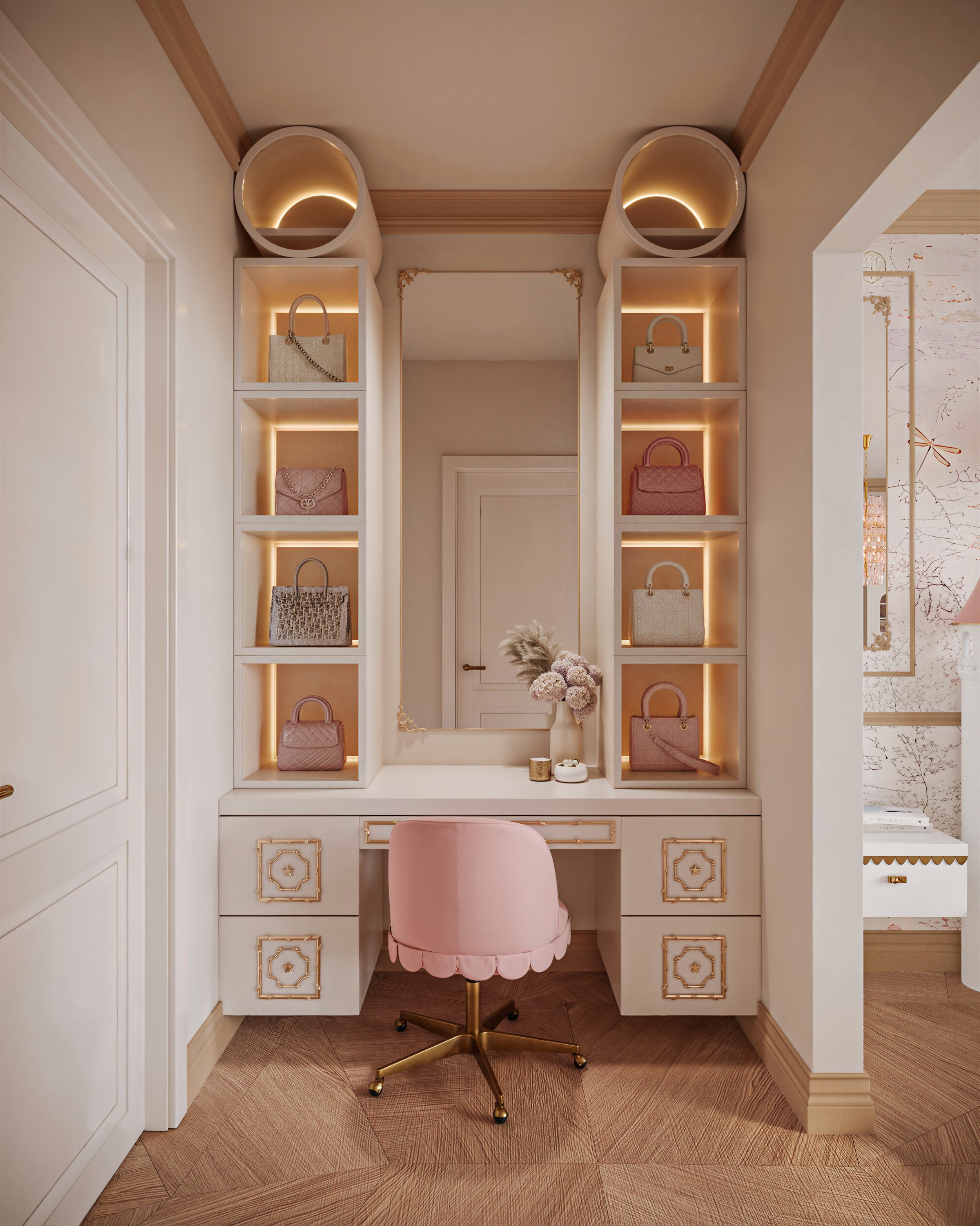 Vanity & Bag Display