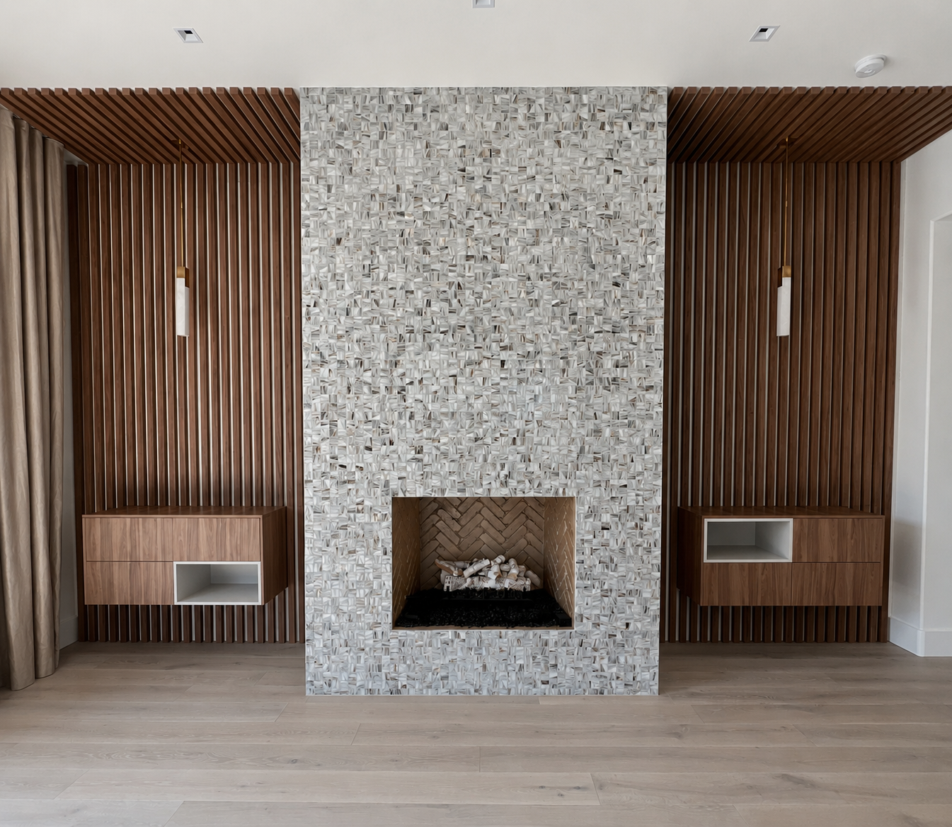 Master Bedroom Fireplace