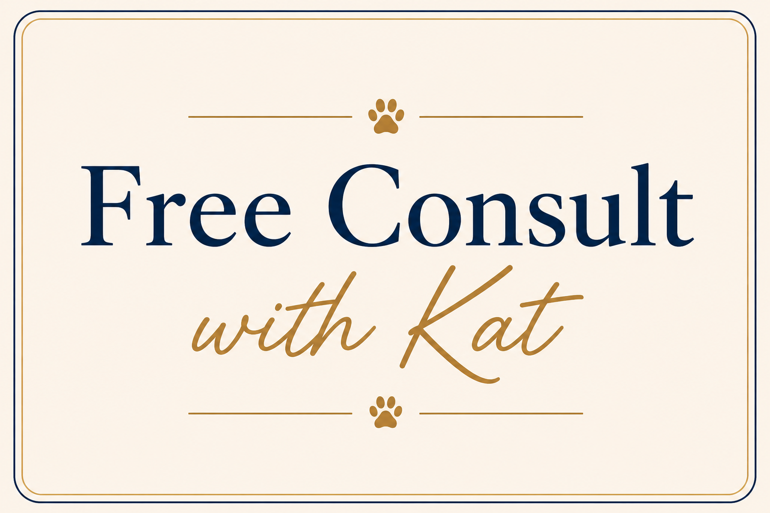 Free Consult with Professional marketing specialist for dog trainers.
