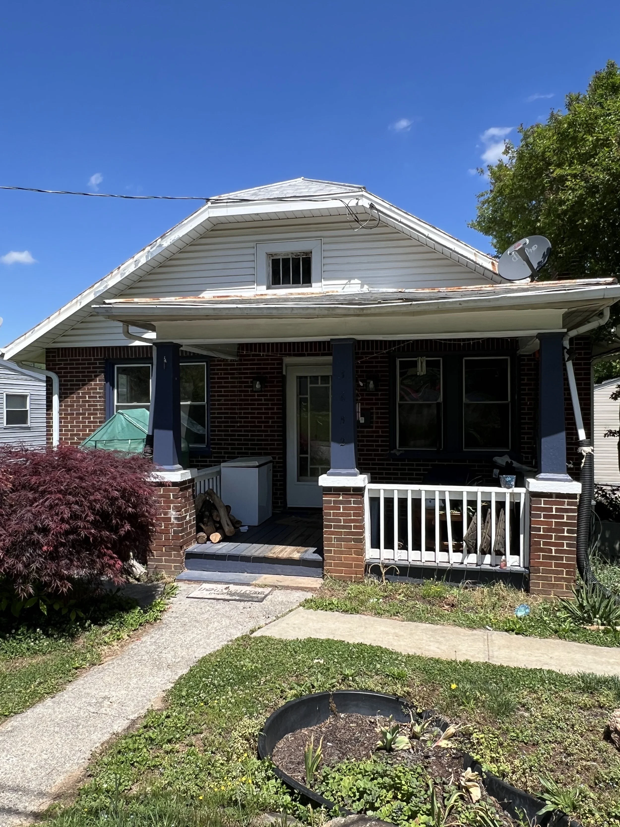 Run down Front porch