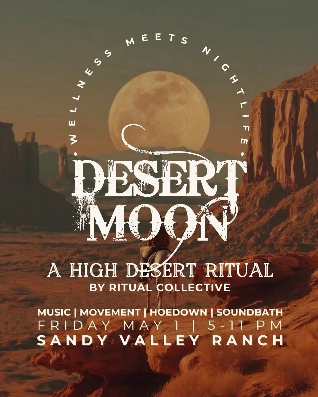 Ritual Collective ❤️

Come experience the wild side of Vegas at our wellness meets nightlife gathering with a Western twist! This isn&rsquo;t your typical night out. It&rsquo;s a new way to party, merging the electric energy of Vegas with grounding w