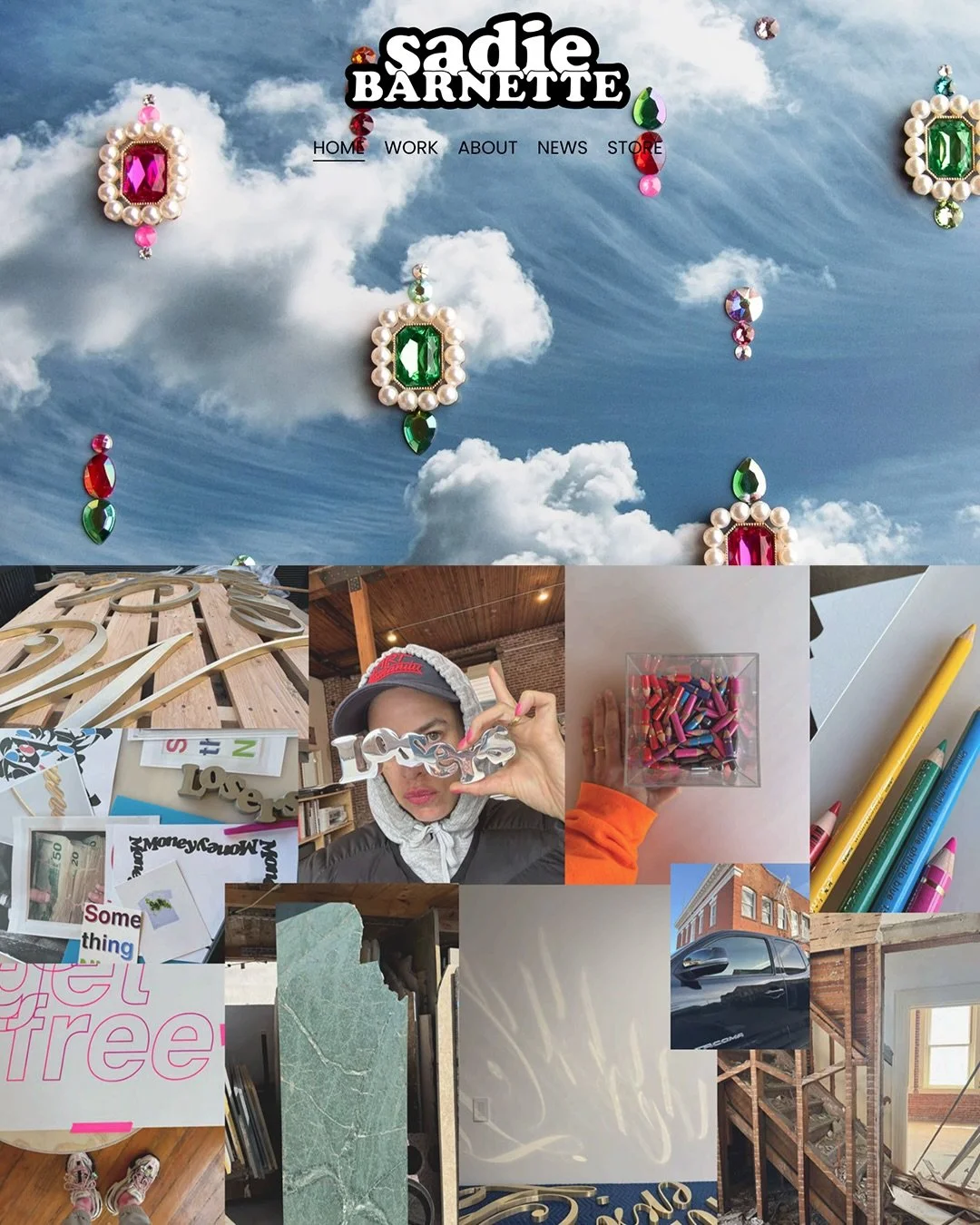 This is my new website that I made the other weekend its not perfect but its cute&hellip; remind you of anything!!??? Link in bio to check it out and also sign up for my newsletter because I&rsquo;m telling you EMAIL IS THE FUTURE.