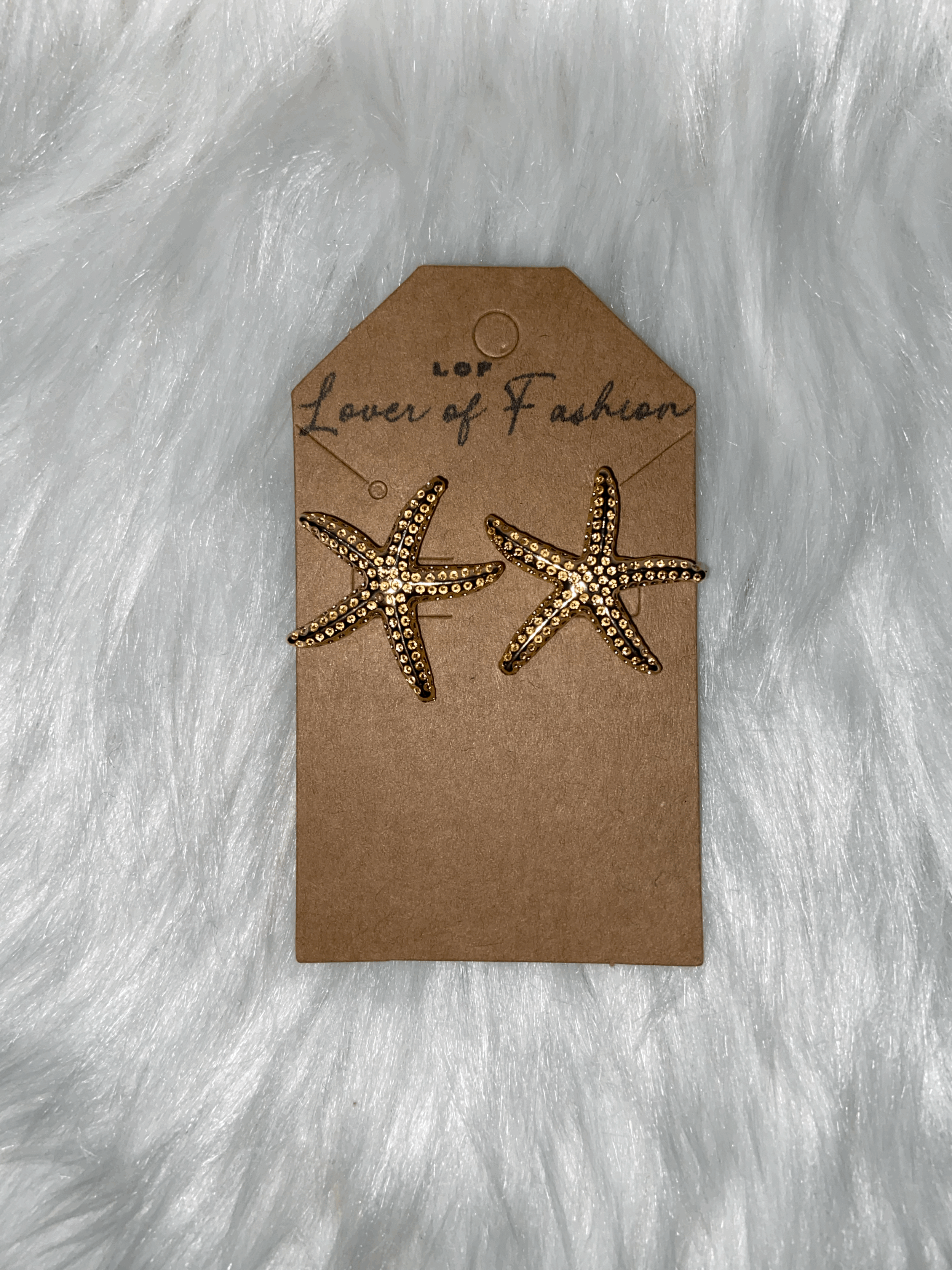 Oceanic Starfish Stud Earrings