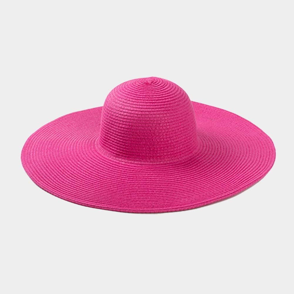 Luxury Floppy Hat in Pretty Pink