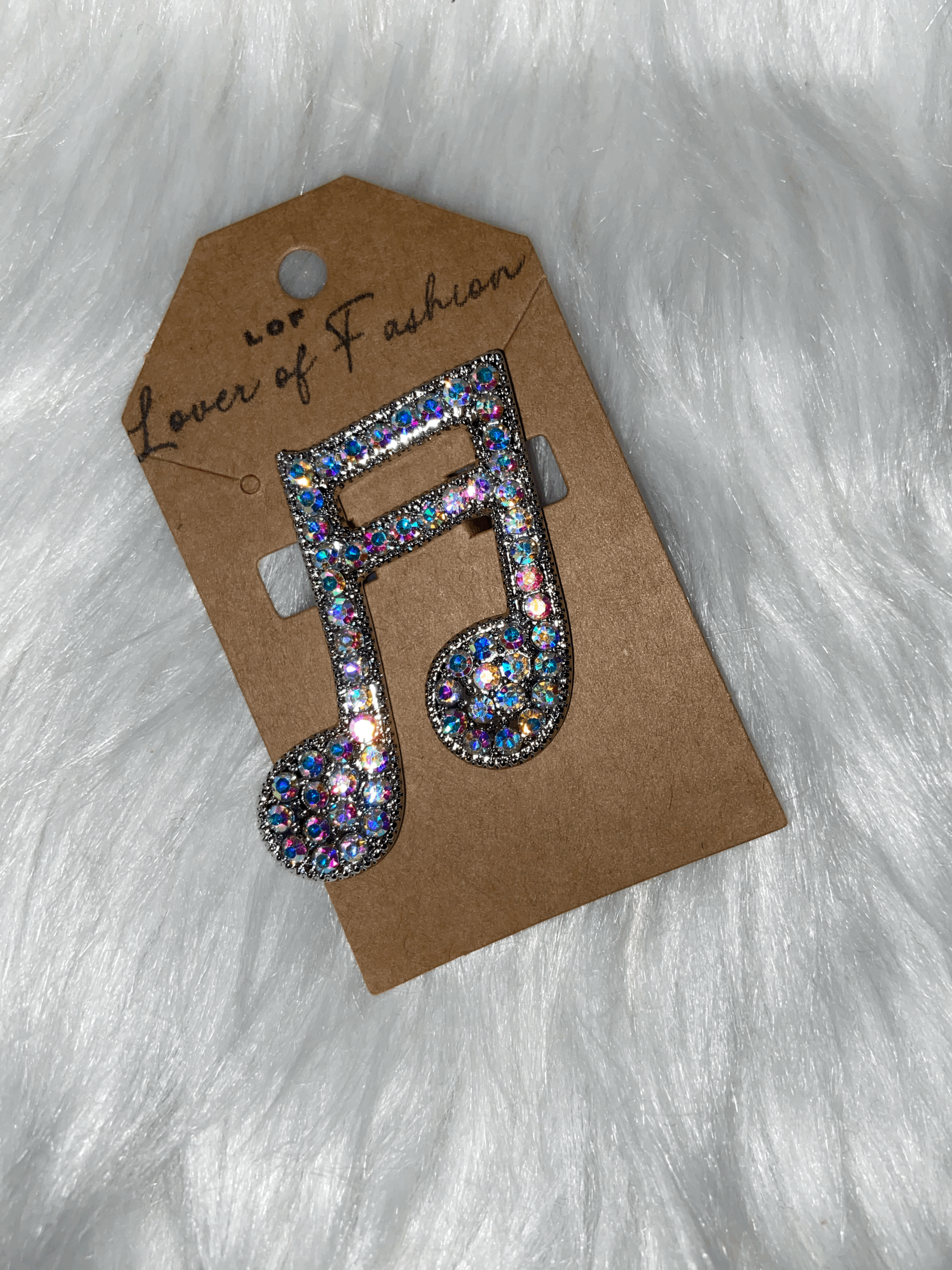 Music Note Brooch