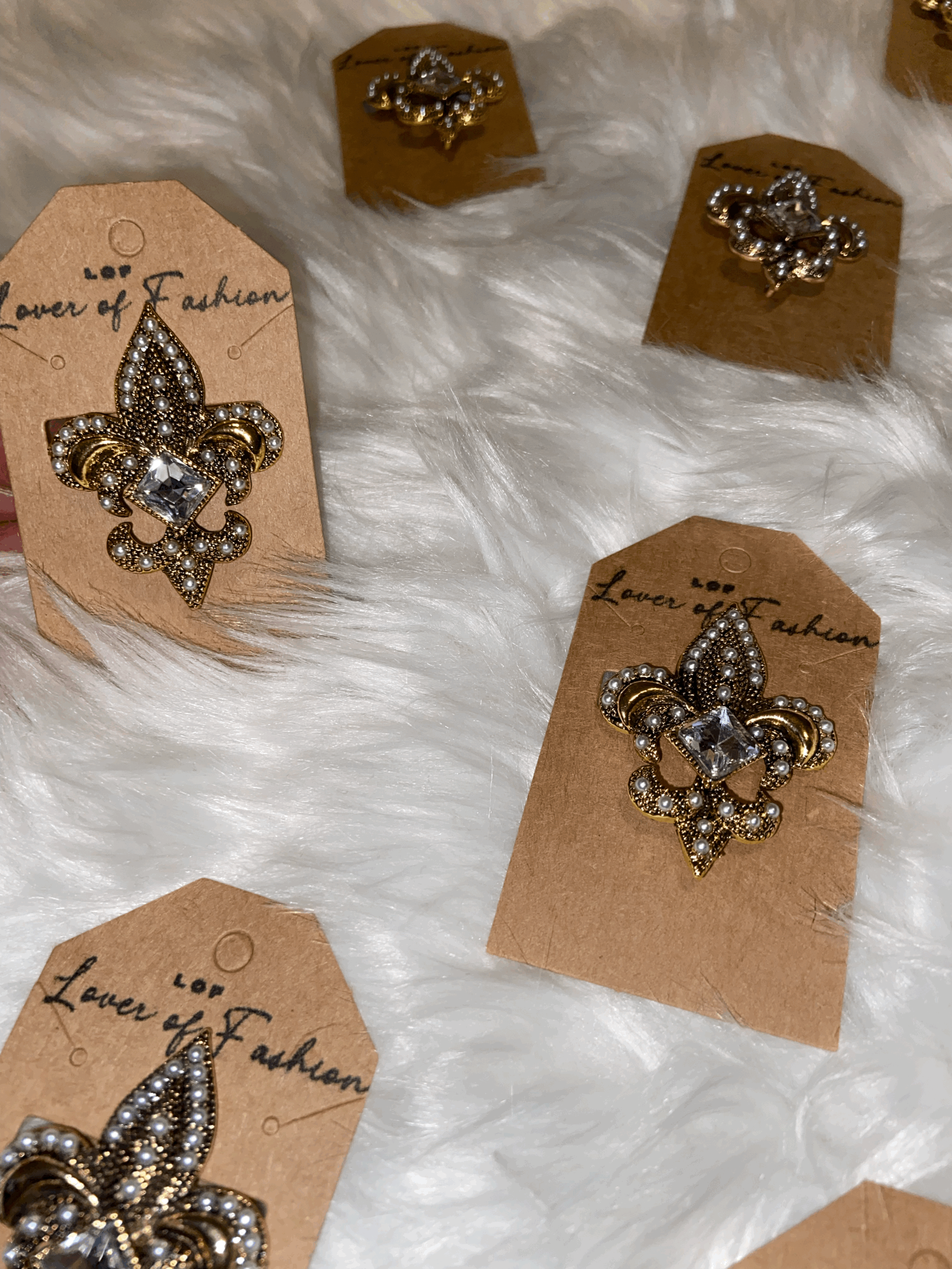 Fleur De Lis Brooch