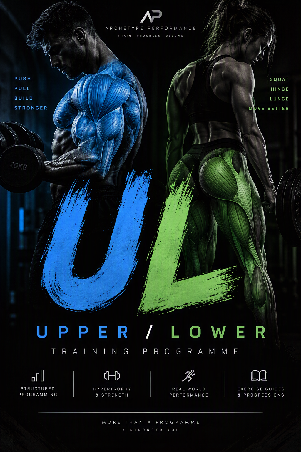 Upper/Lower (UL) Training Split