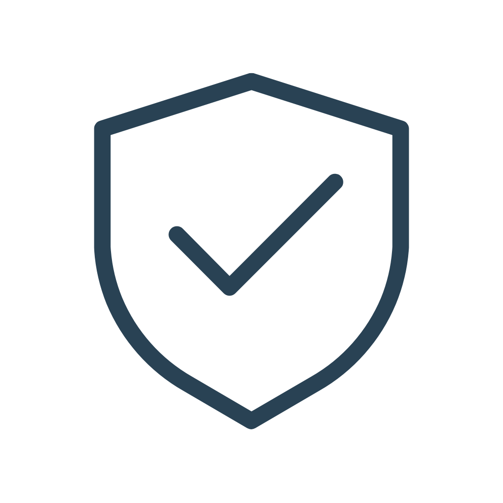 A shield icon