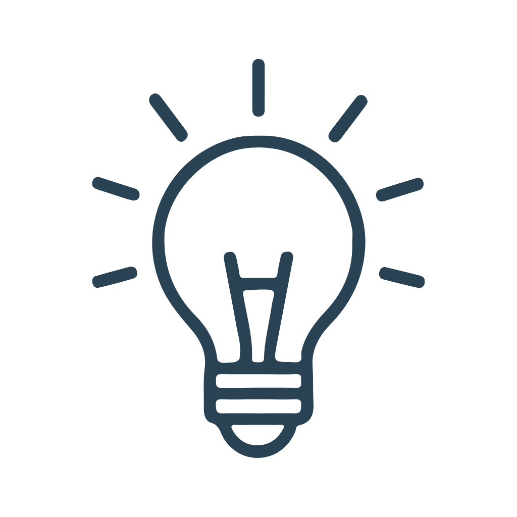 Light bulb icon