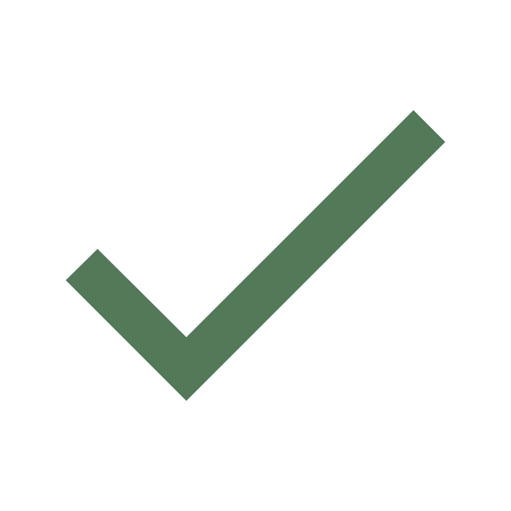 Green checkmark icon