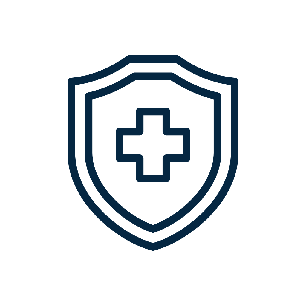 Safety shield icon