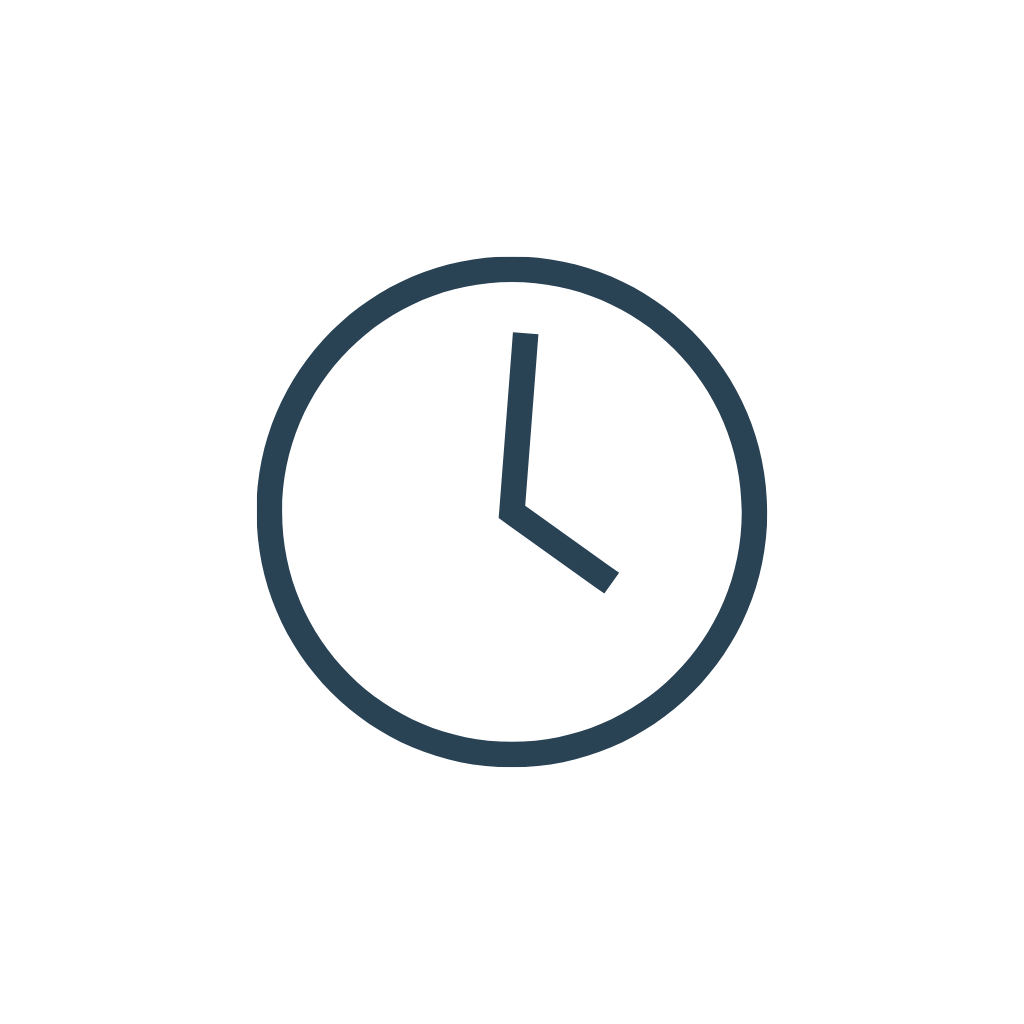 Clock showing 12:00