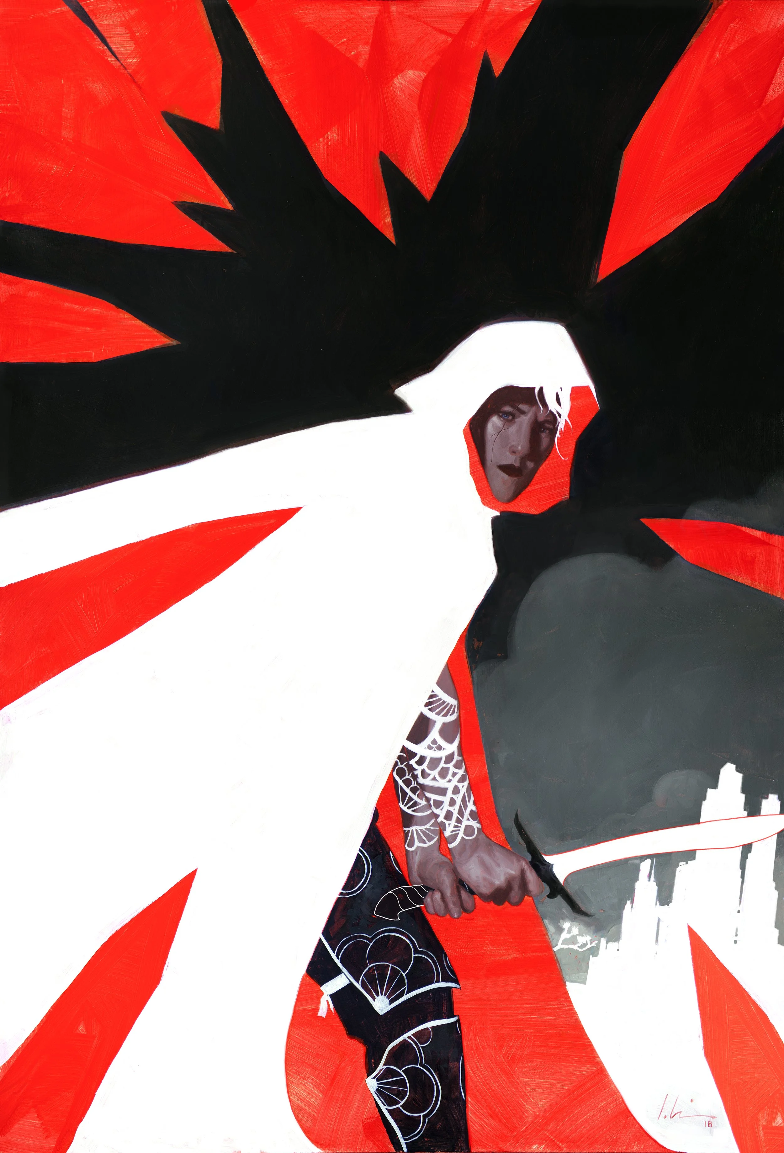 Seven Blades In Black - Orbit Books