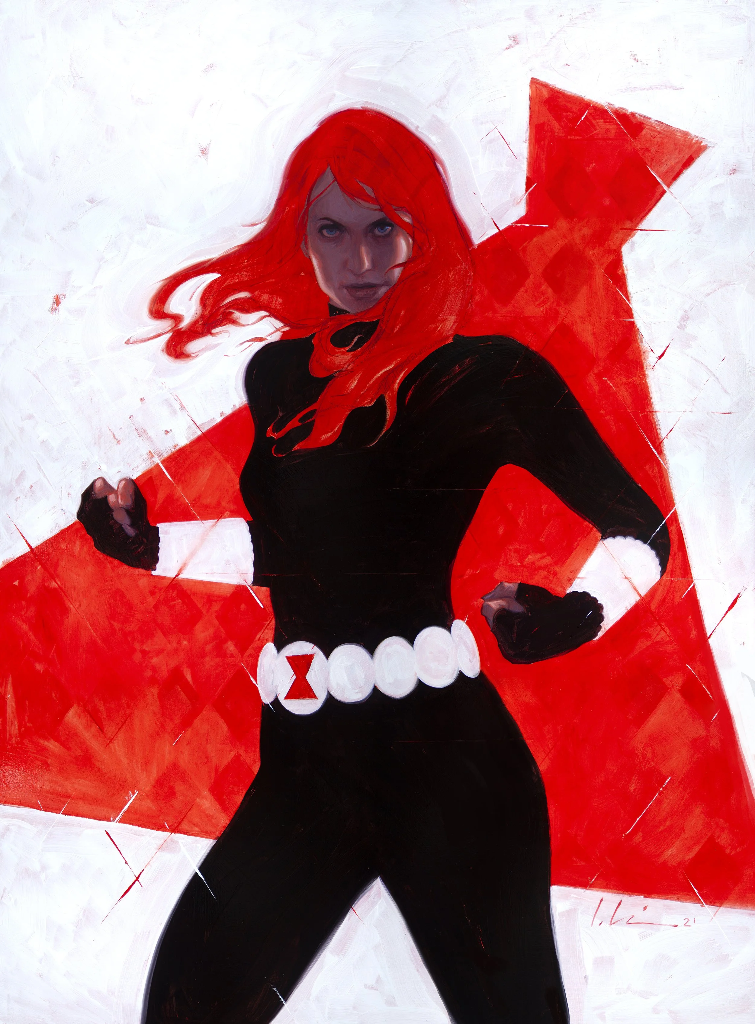 The Black Widow - MARVEL/Upperdeck