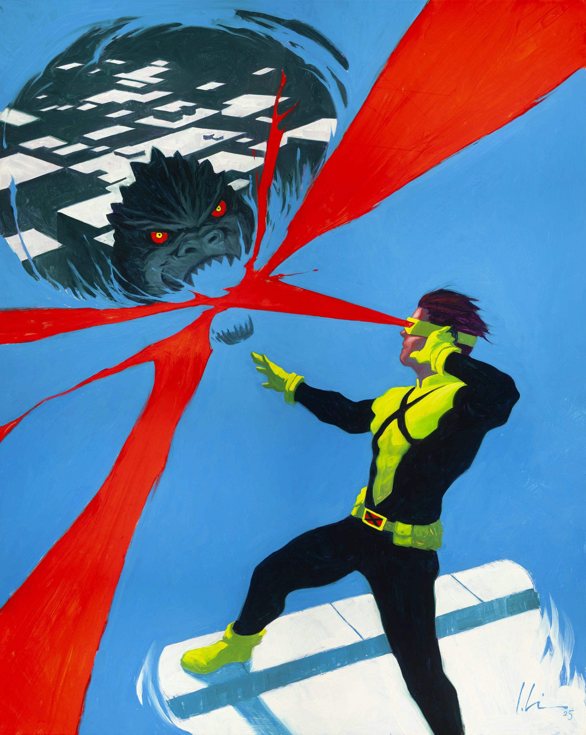 Godzilla Destroys The Marvel Universe # 3 - MARVEL