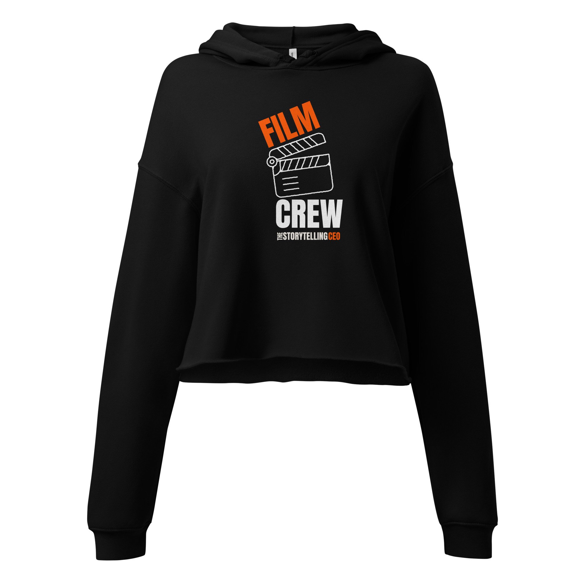 Film Crew Crop Hoodie