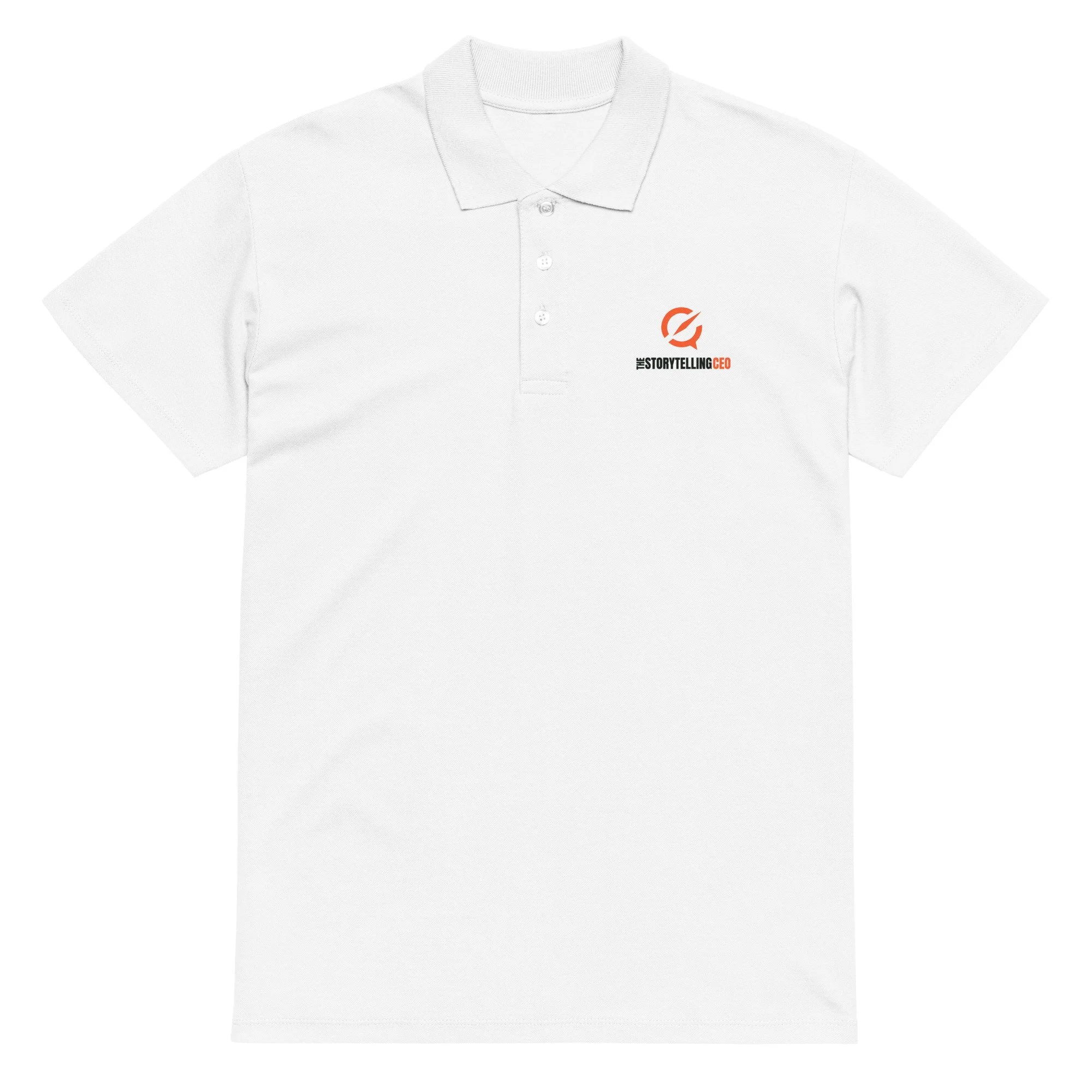 The Storytelling CEO Premium pique polo shirt