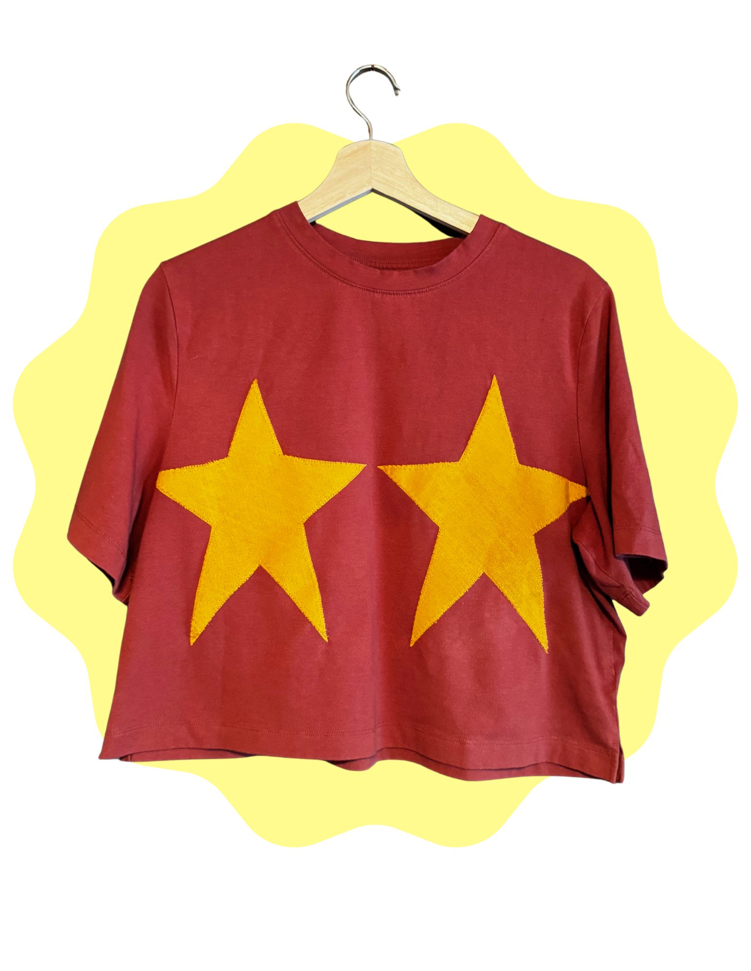 Star Cropped Tee (Large)