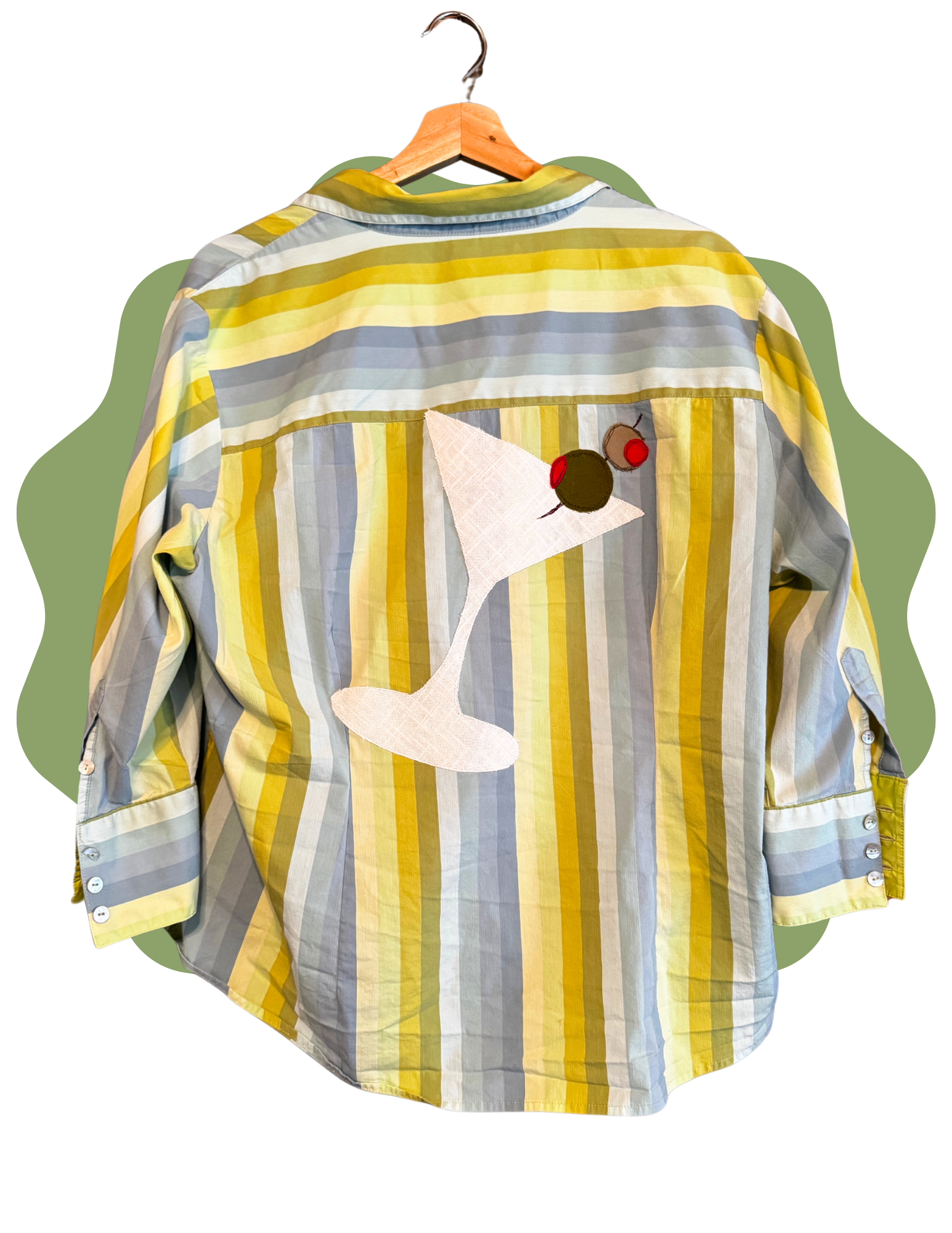 Dirty Tini Button Down (XL)