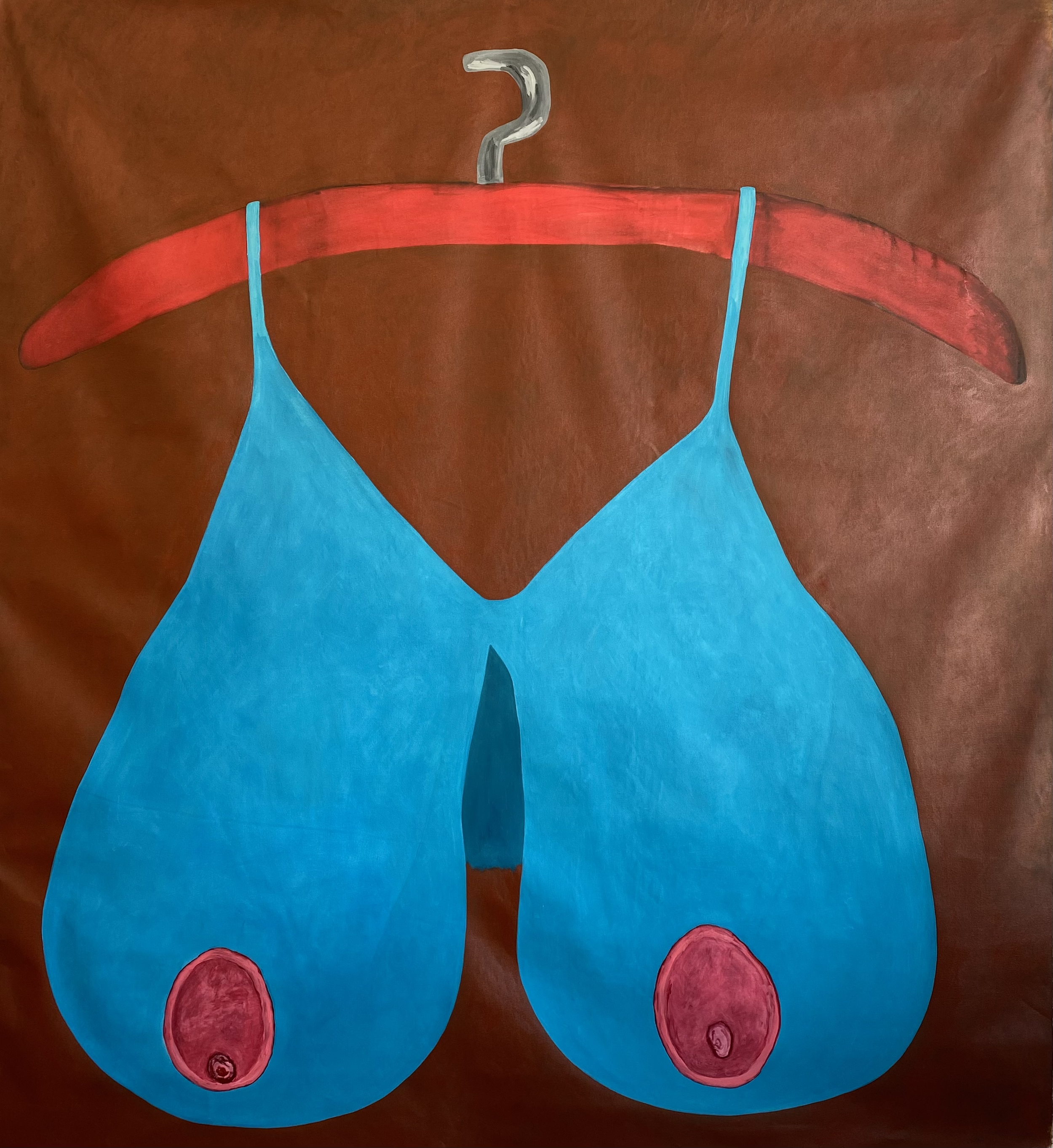 Materialized: Assigned Value, Oil on Canvas 213 x 182cm
