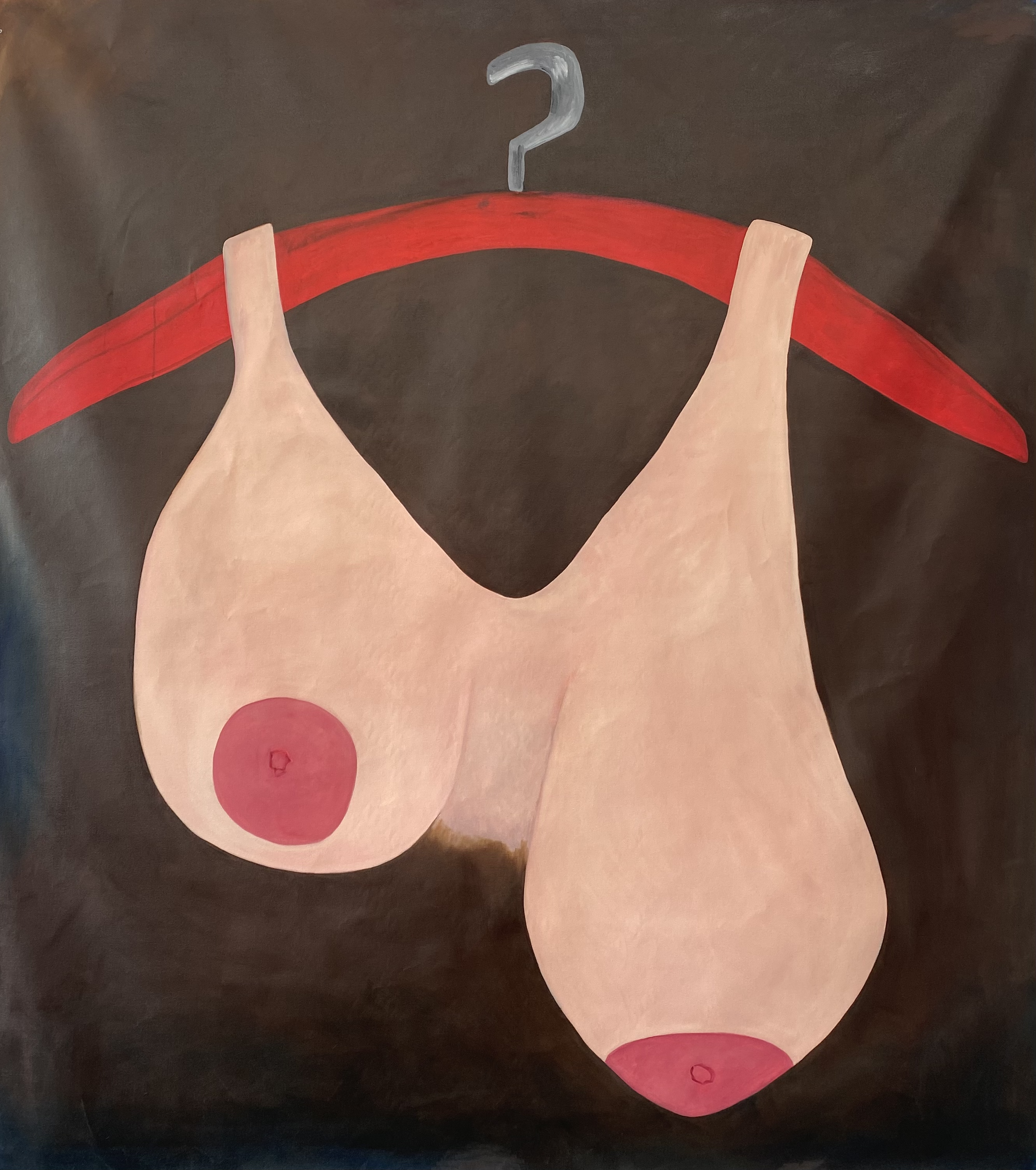 Materialized: Off The Rack, Oil on Canvas 213 x 182cm