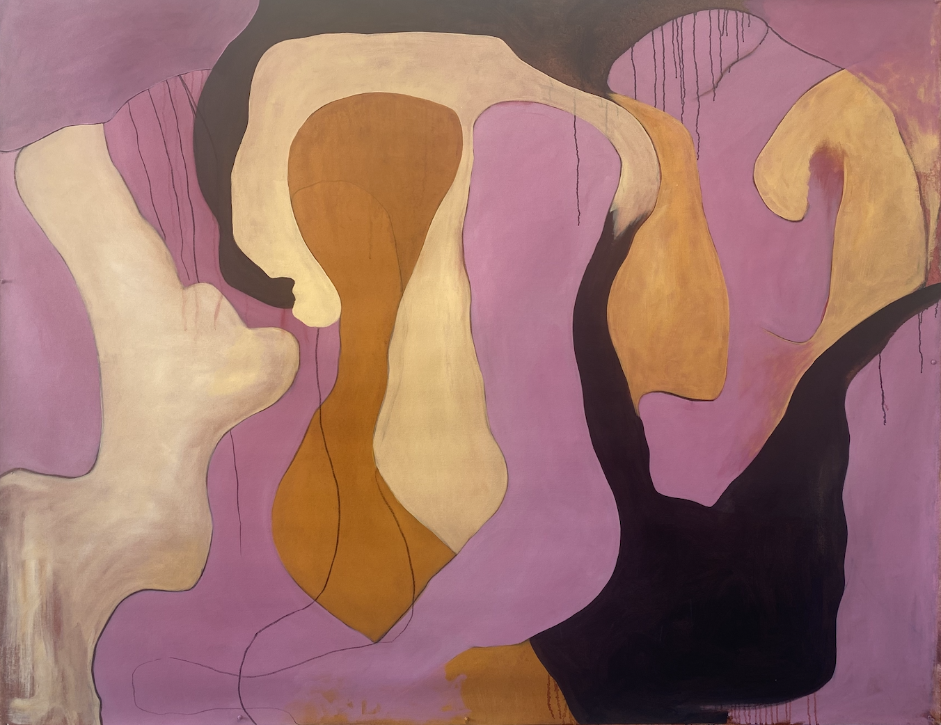 Warm Frequency: Reverie, Oil on Canvas 152 x 152cm