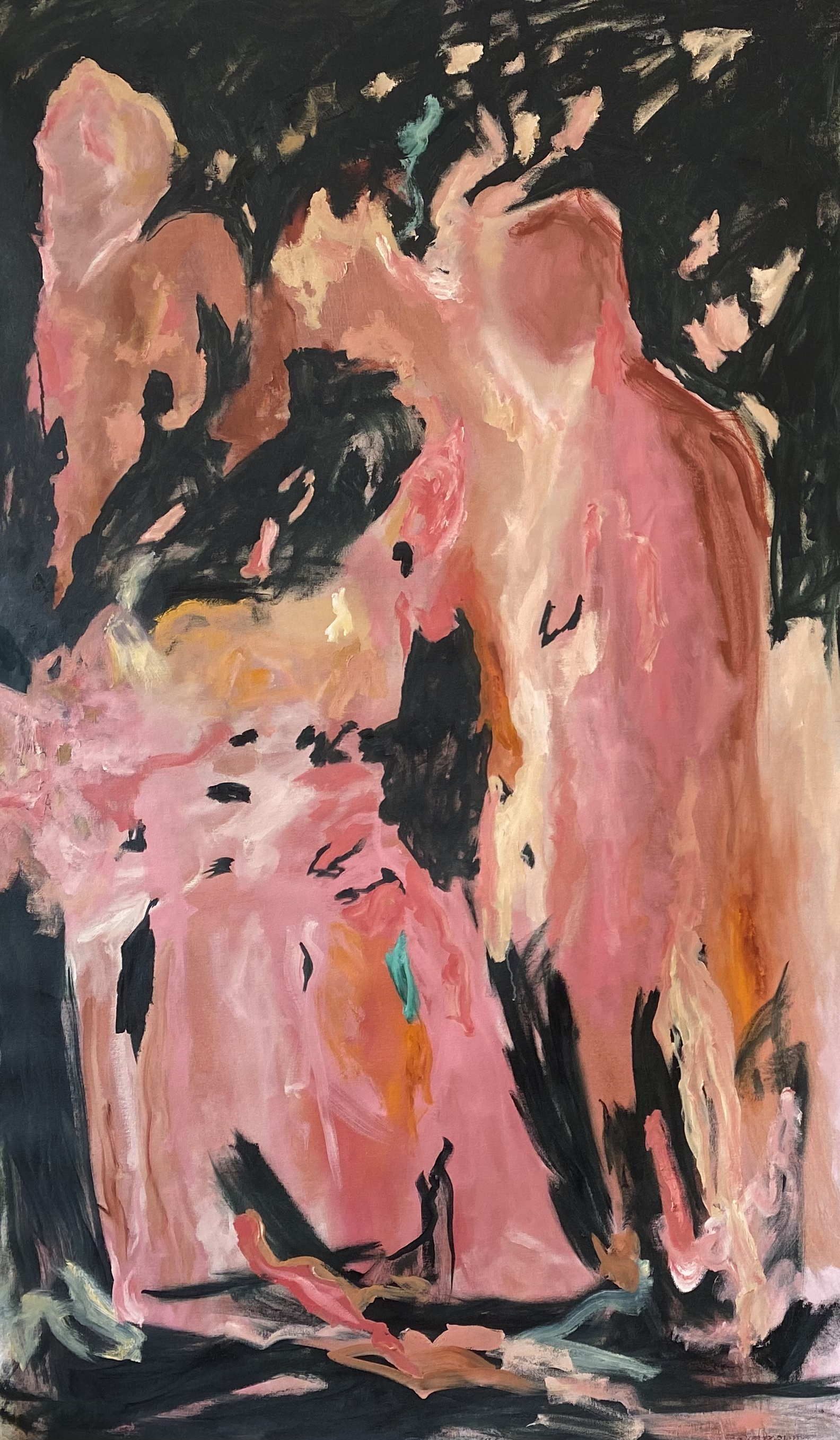 Abstract: Vestige, Oil on Canvas