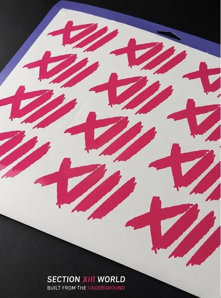 SECTION XIII WORLD | XIII STICKER TWIN PACK