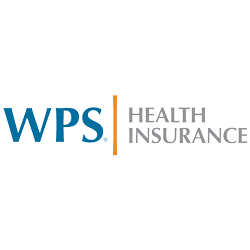 WPS Health Insurance logo with black background
