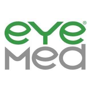 EyeMed logo in green and gray text on a white background.