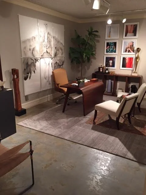art-papers-atlanta-interior-design-showroom-vignette-wide-view-desk-sculpture-art.jpg