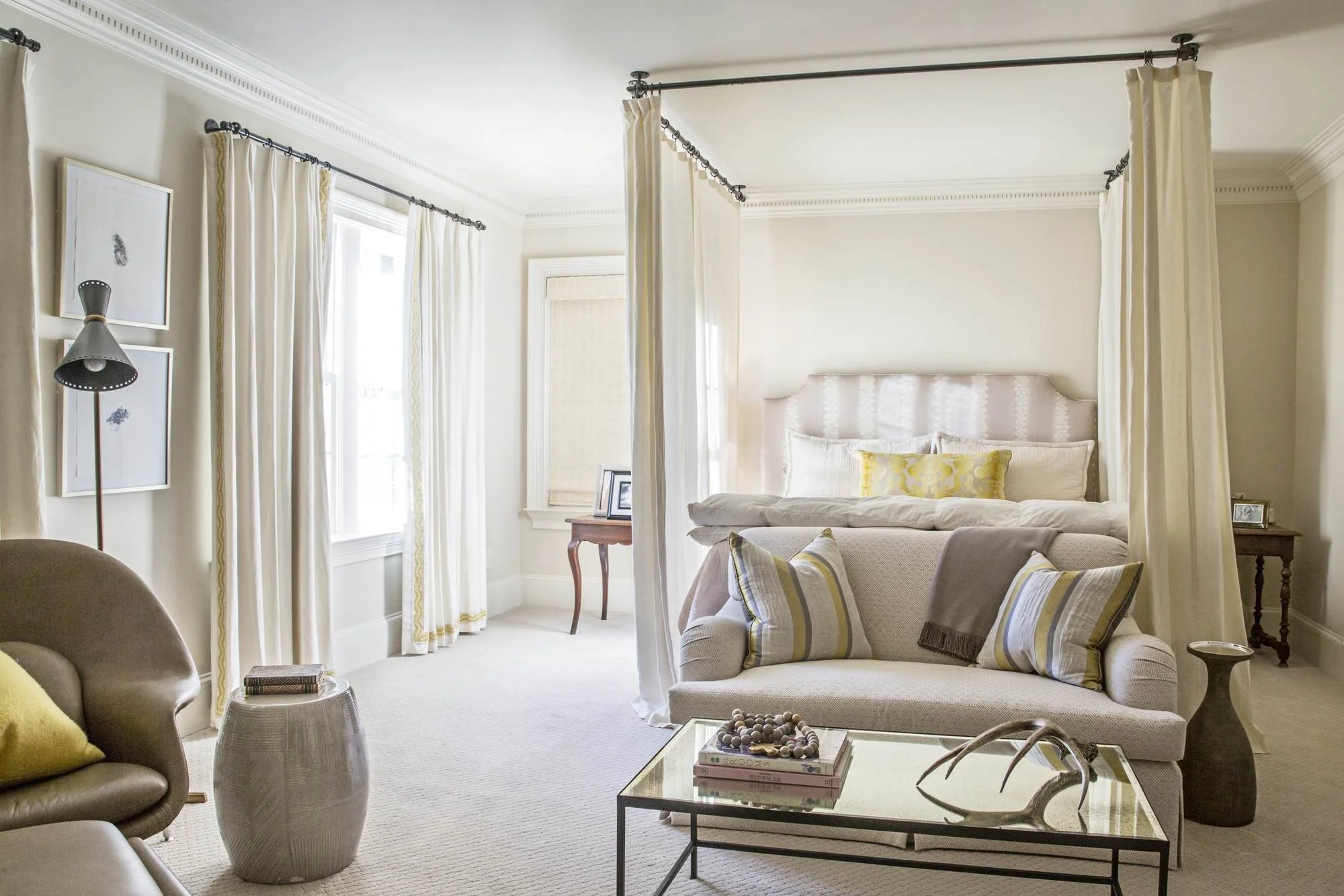 cofield-atlanta-residential-interior-design-primary-bedroom-four-poster-canopy-bed-sitting-area.jpg