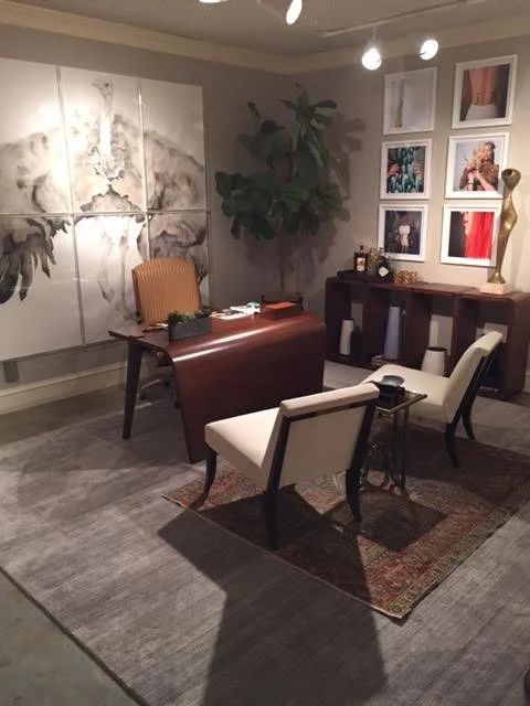 art-papers-atlanta-interior-design-showroom-vignette-gallery-wall-vintage-desk-chairs.jpg